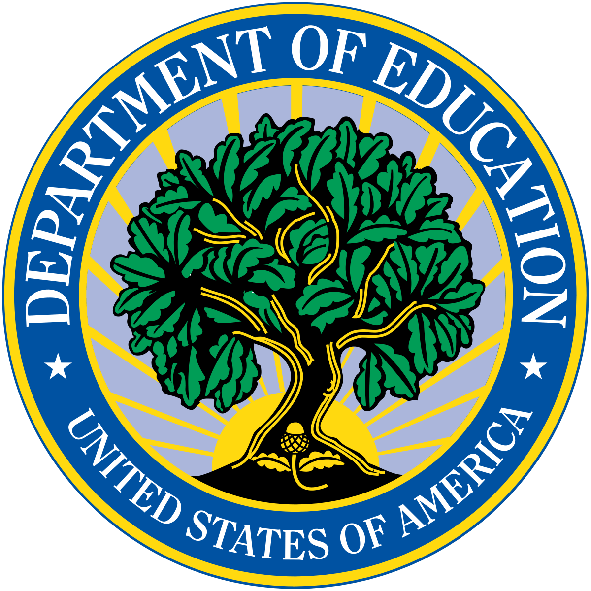 Seal of the United States Department of Education.