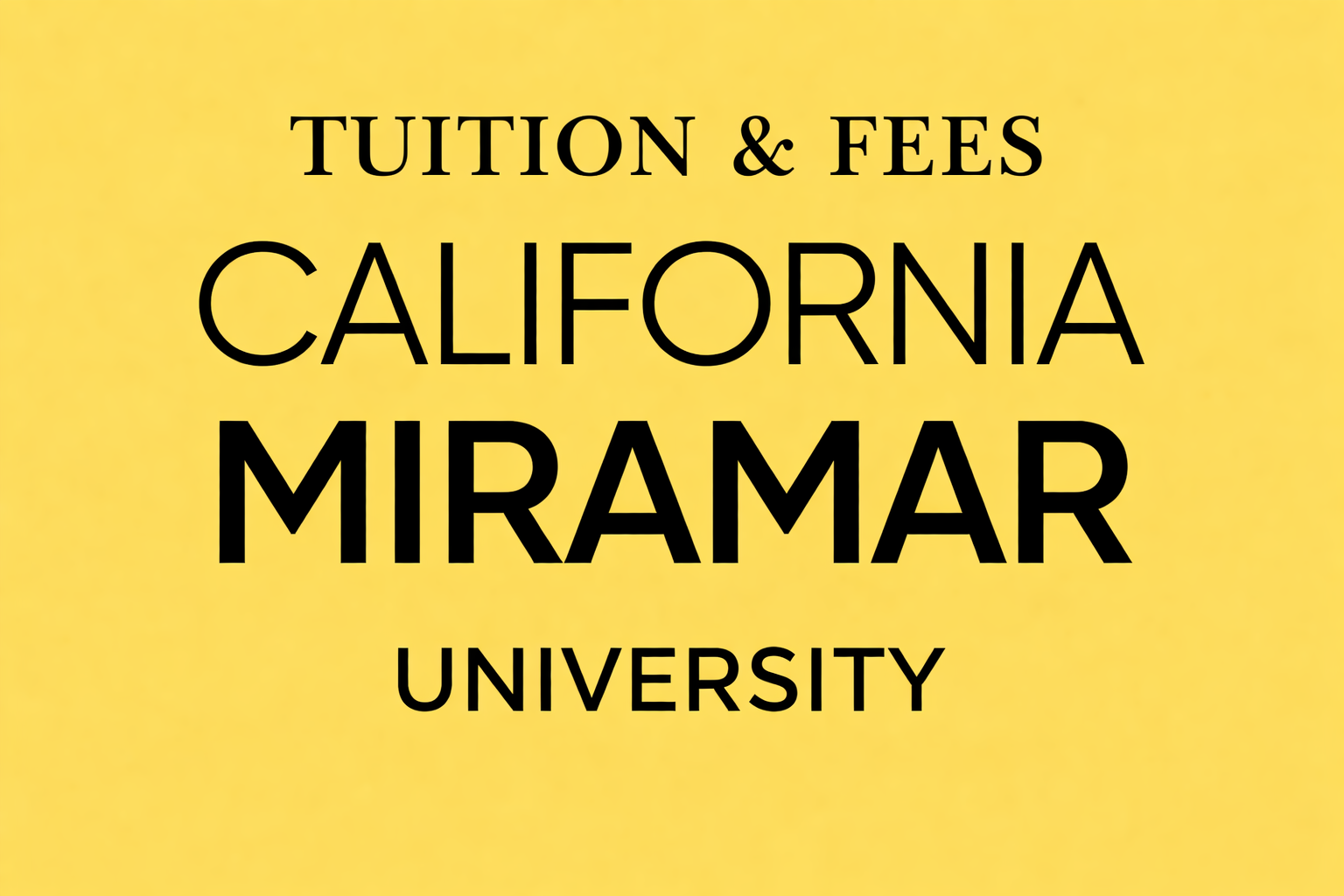 Tuition and Fees-1